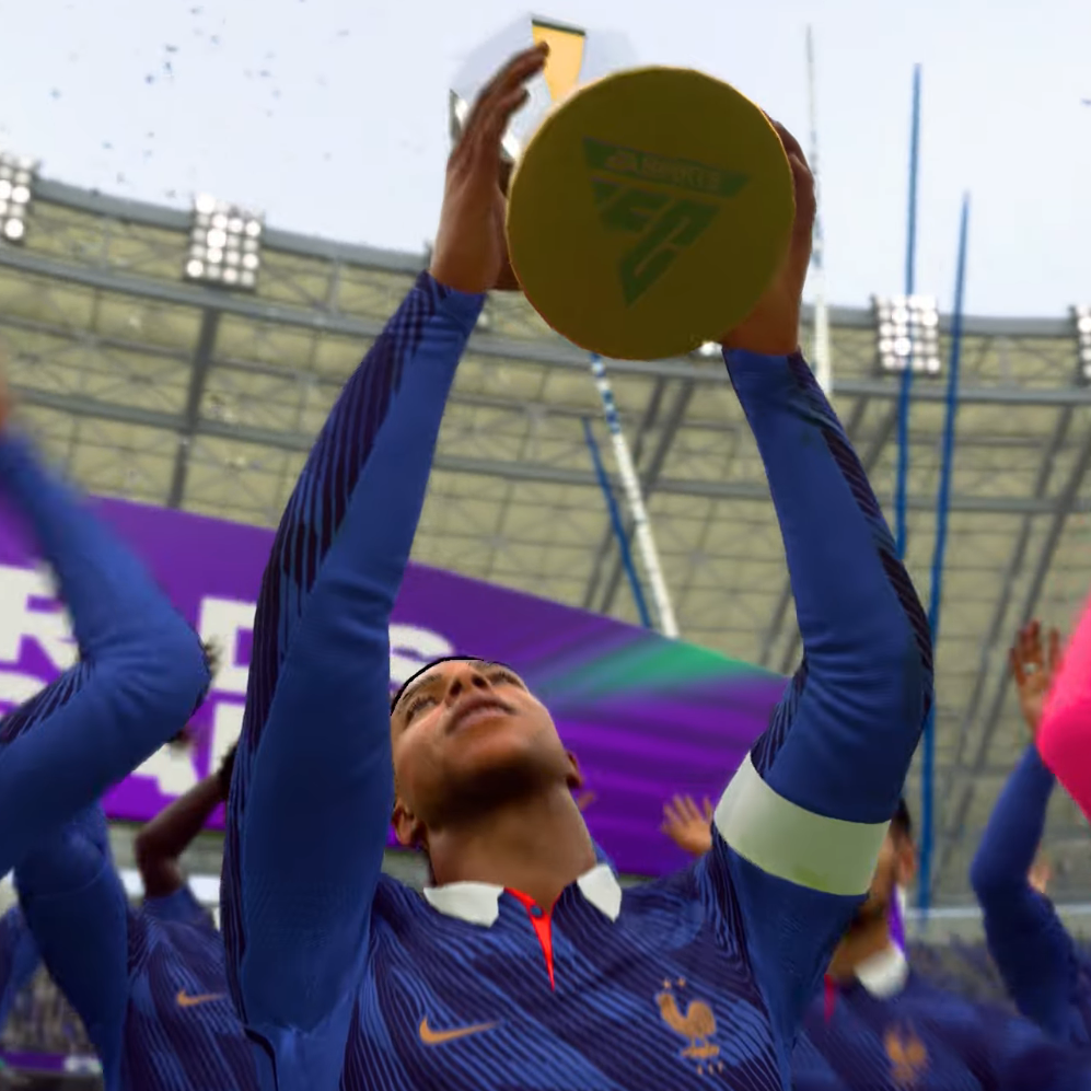 France winning the World's Game mode in FC 26