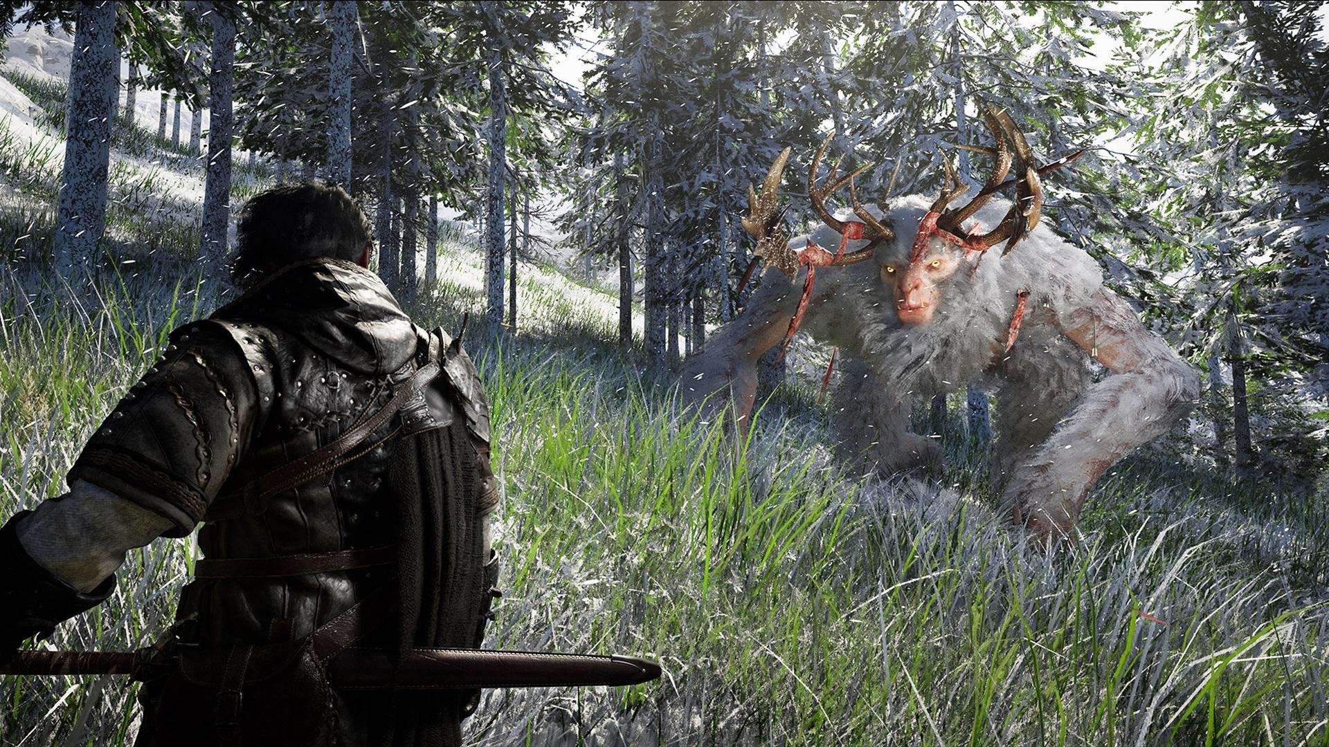 Intense combat sequence in Crimson Desert featuring Kliff fighting enemies