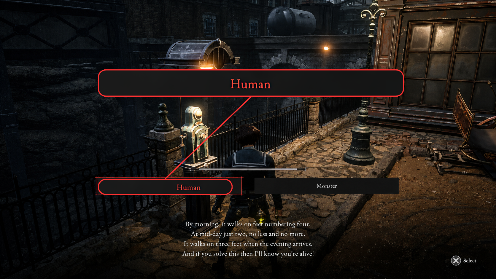 Riddle 1: Human