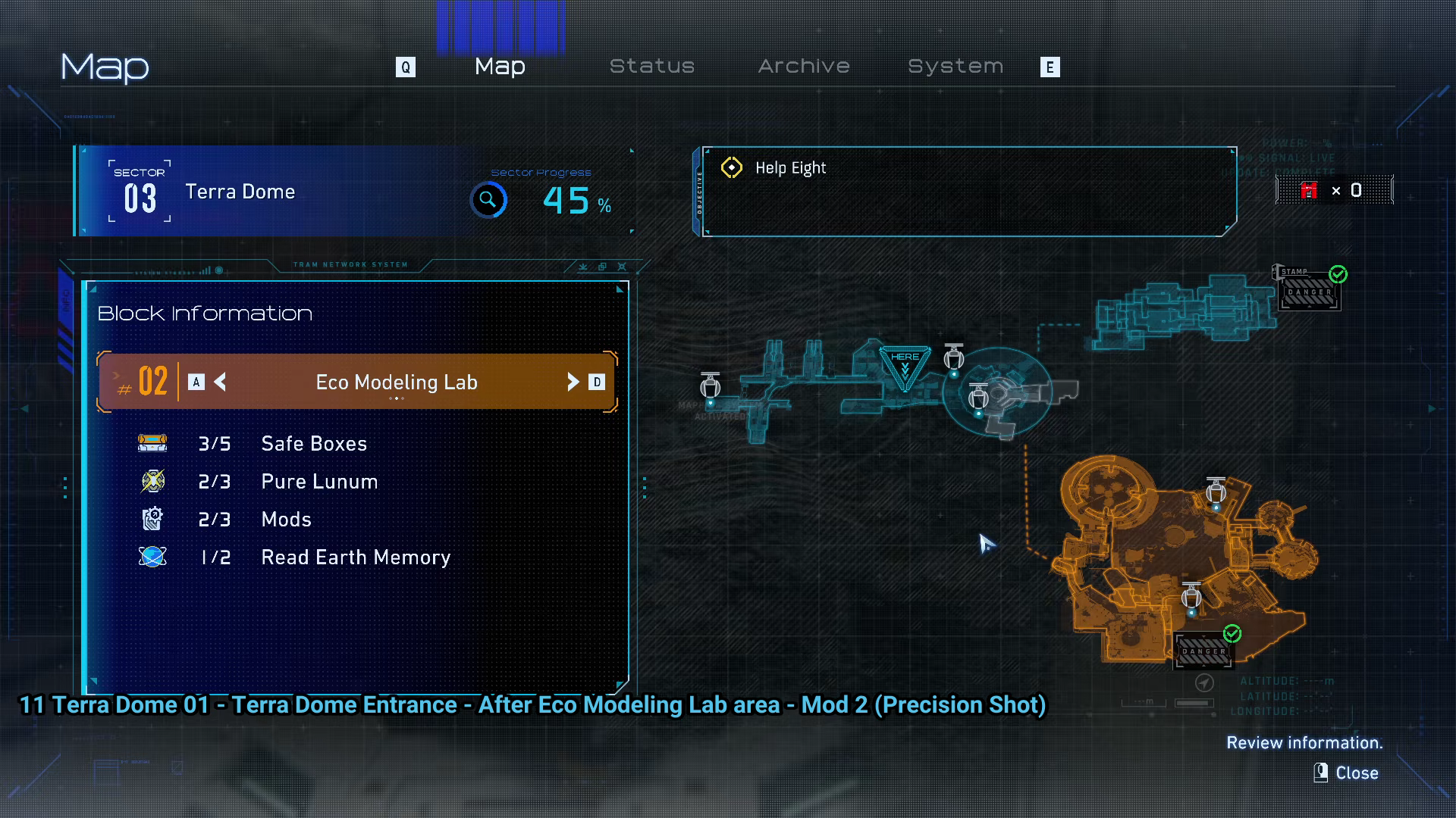 Precision Shot Map