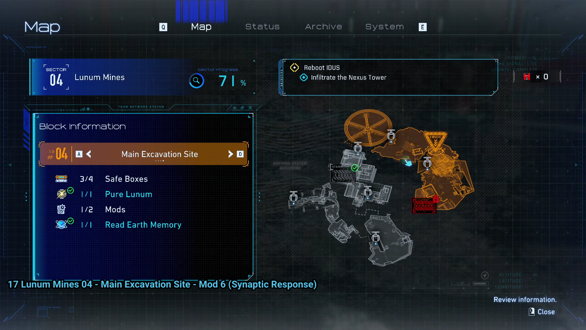 Synaptic Response Map