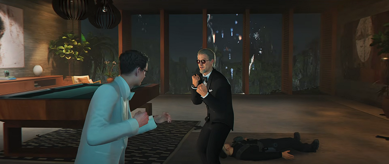 The hand-to-hand combat look