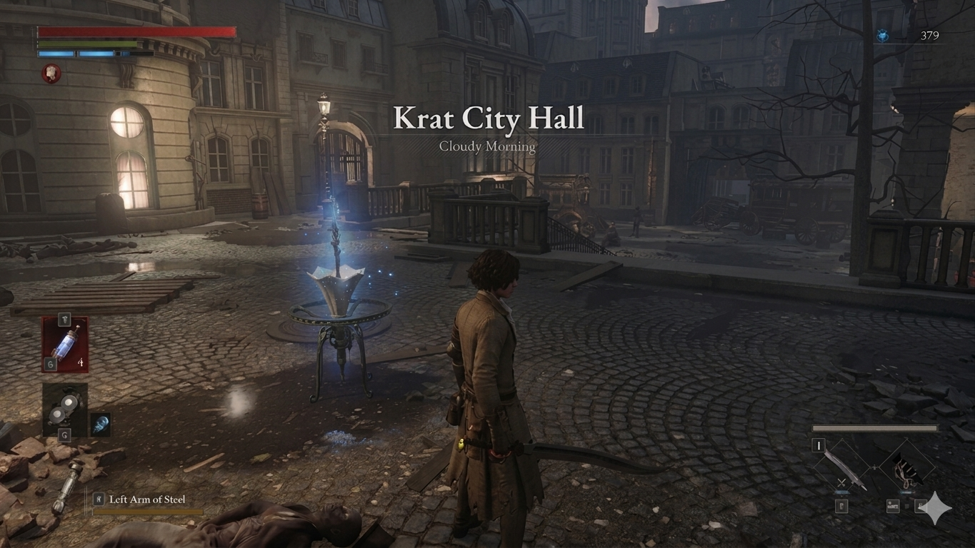 Krat City Hall Courtyard