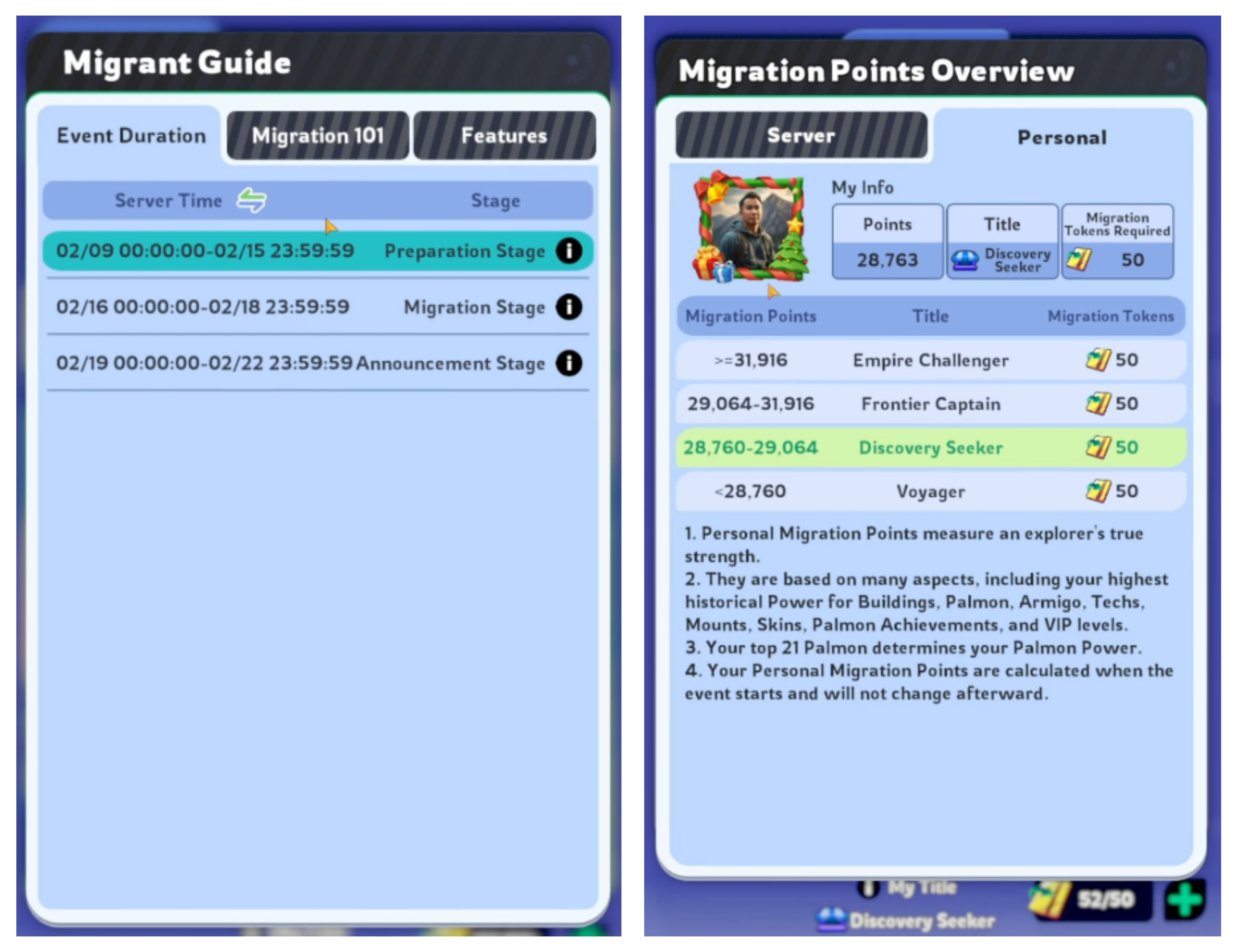 Migration Points Overview