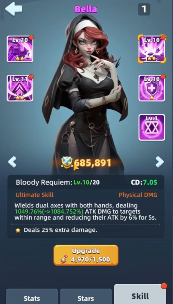 Bella in Last Asylum Plague