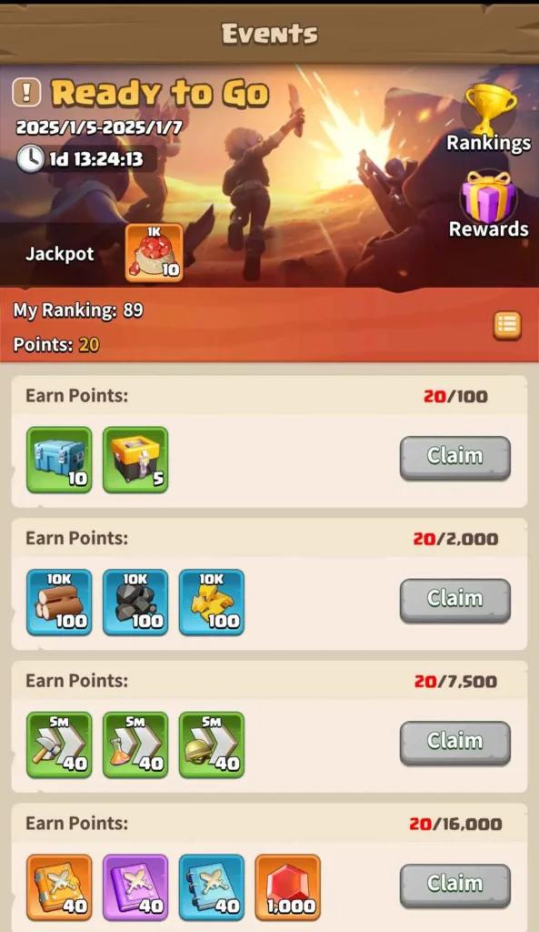 Dark War Survival Limited Event