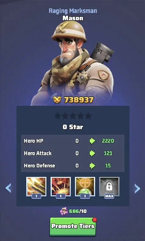mason upgrade