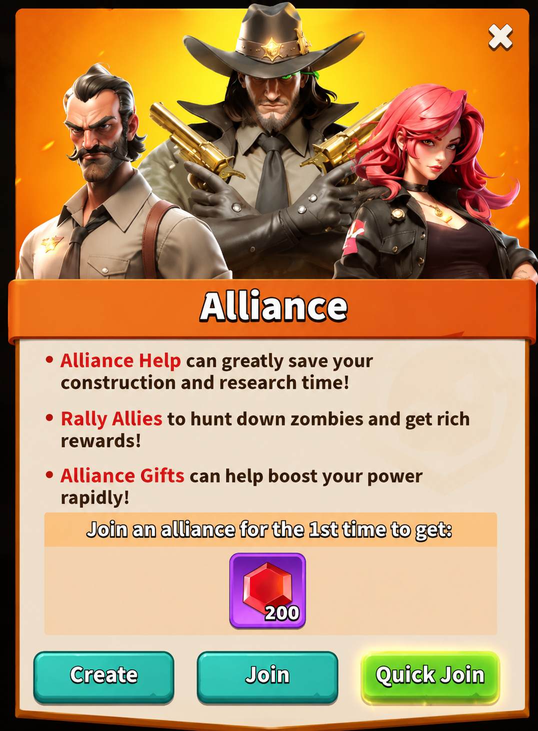 Dark War: Survival Join Alliance