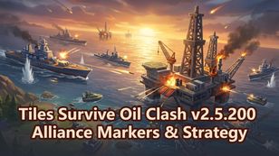 Tiles Survive Oil Clash v2.5.200 Alliance Markers & Strategy