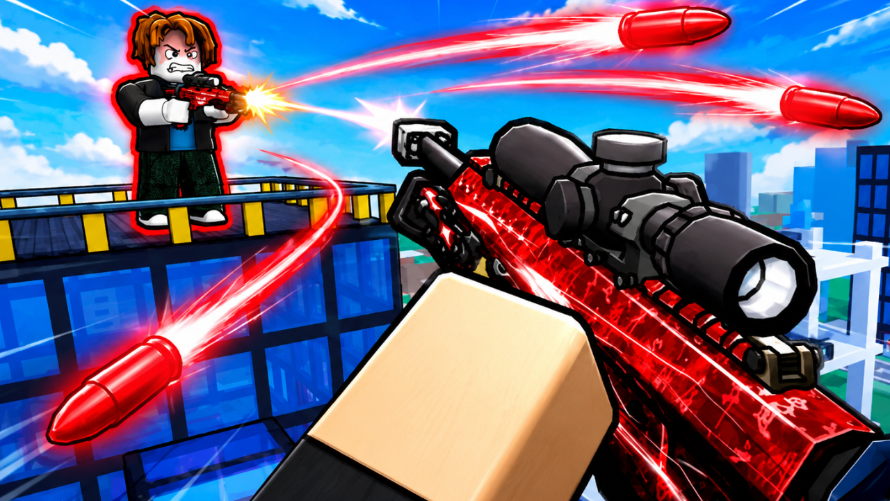 Hypershot Roblox Game Illustration Thumbnail