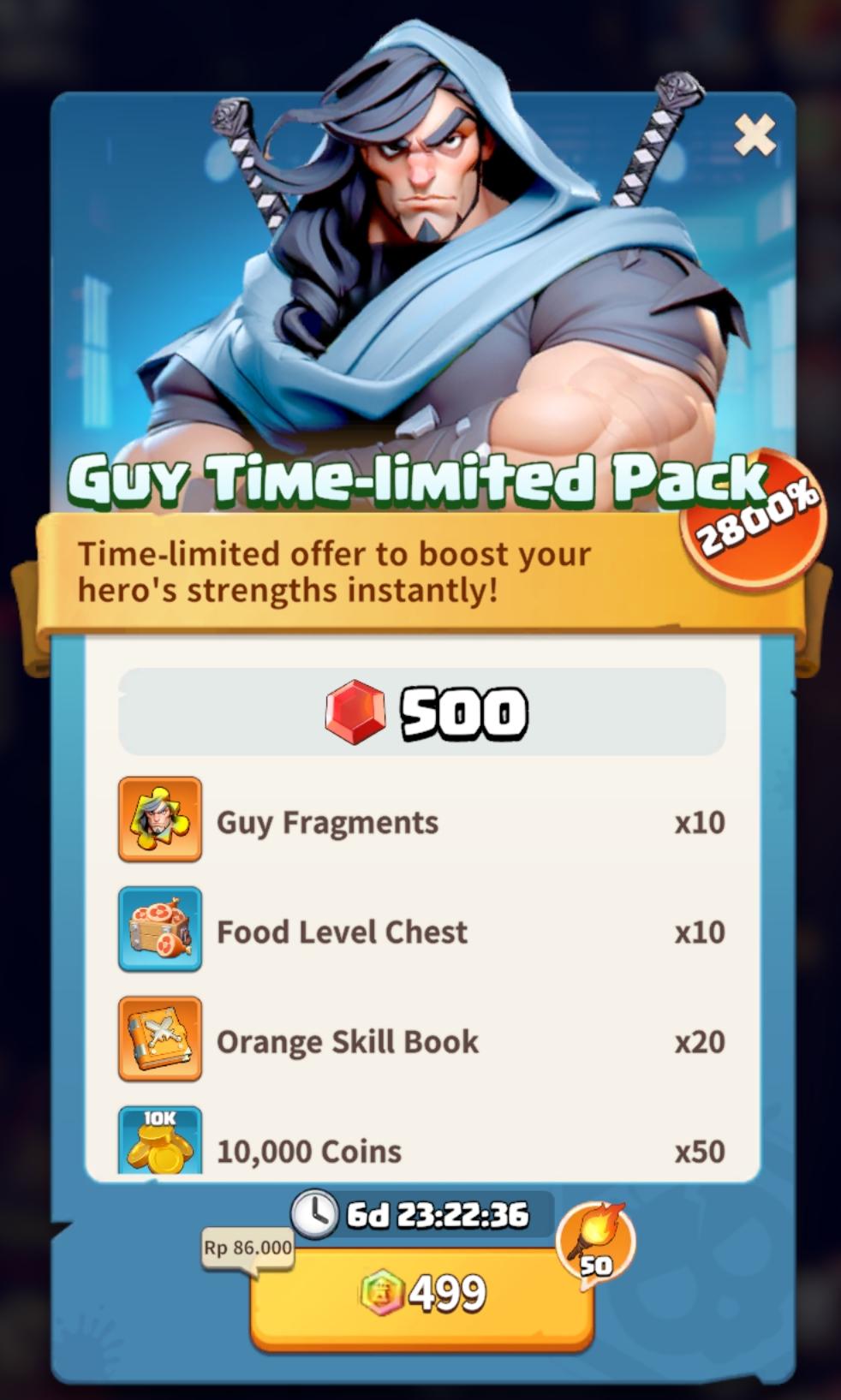 Buying heroes in Dark War Survival showing pay-to-win elements
