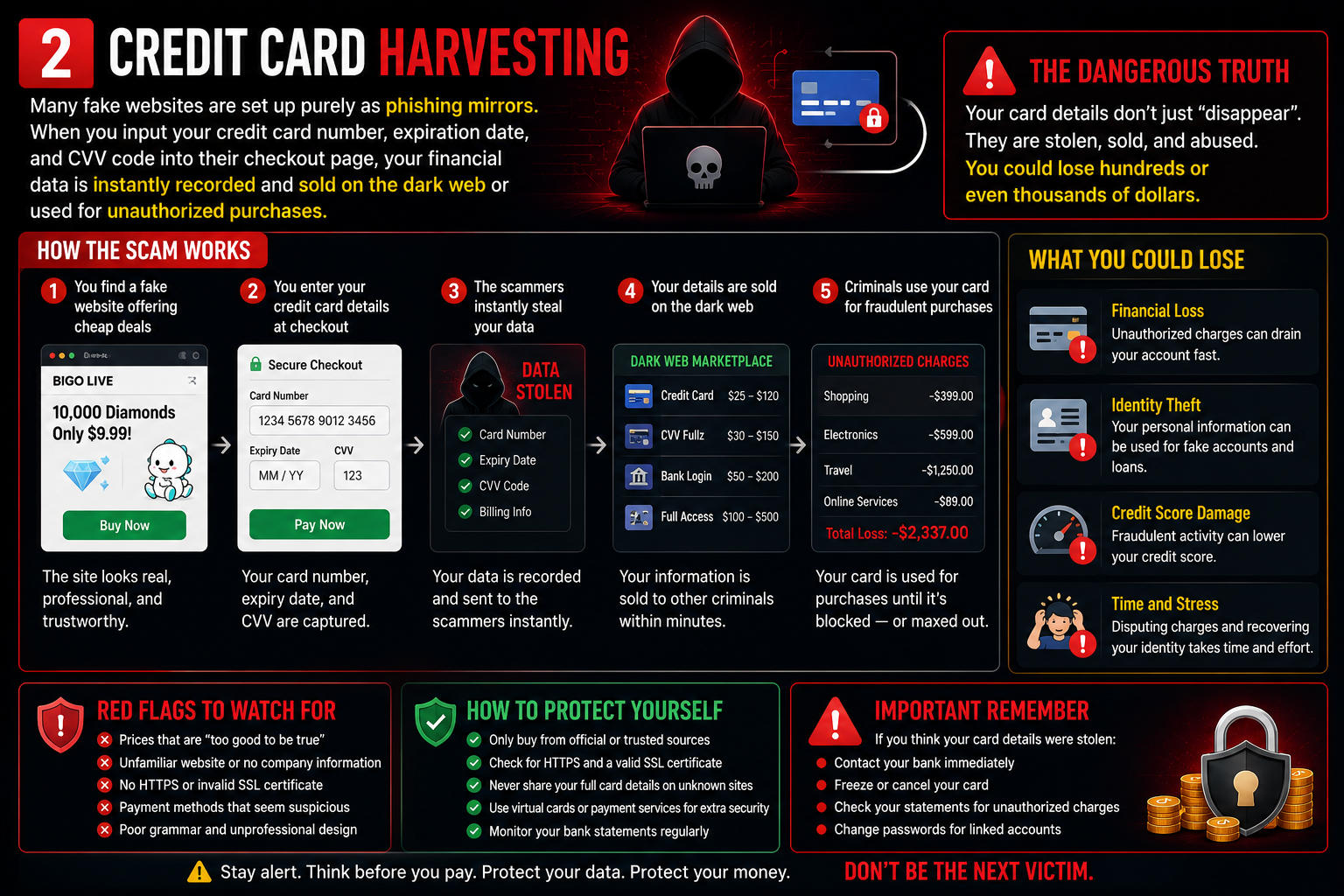 Credit Card Harvesting