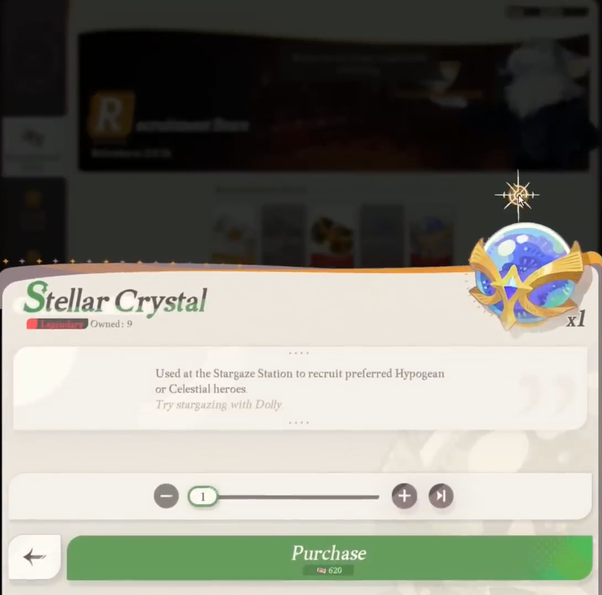 Stellar Crystal AFK Journey