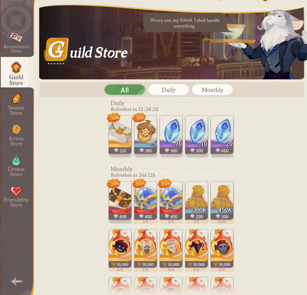 Guild Activities