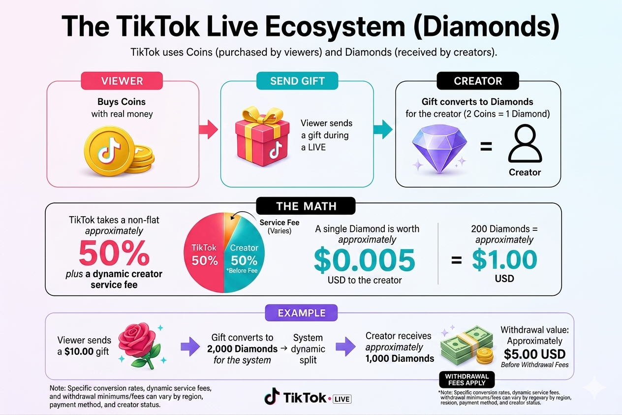 The TikTok Live Ecosystem (Diamonds)