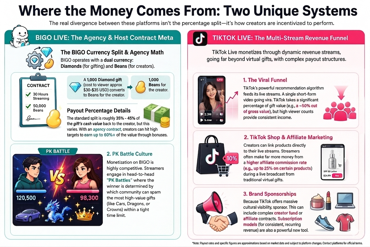 Where the Money Comes From: Two Unique Systems