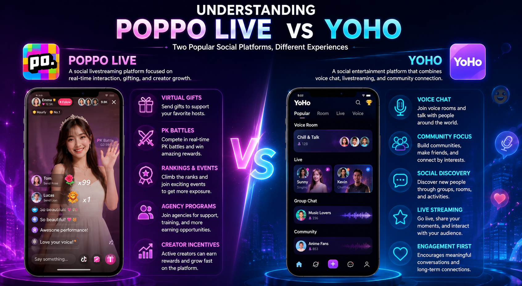 Poppo Live - Yoho Live