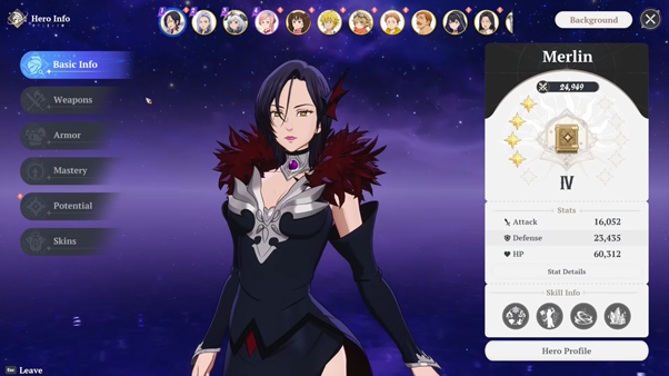 Merlin Skin View