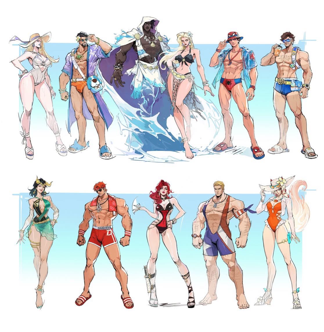 Marvel Rivals All Skin Summer 2026