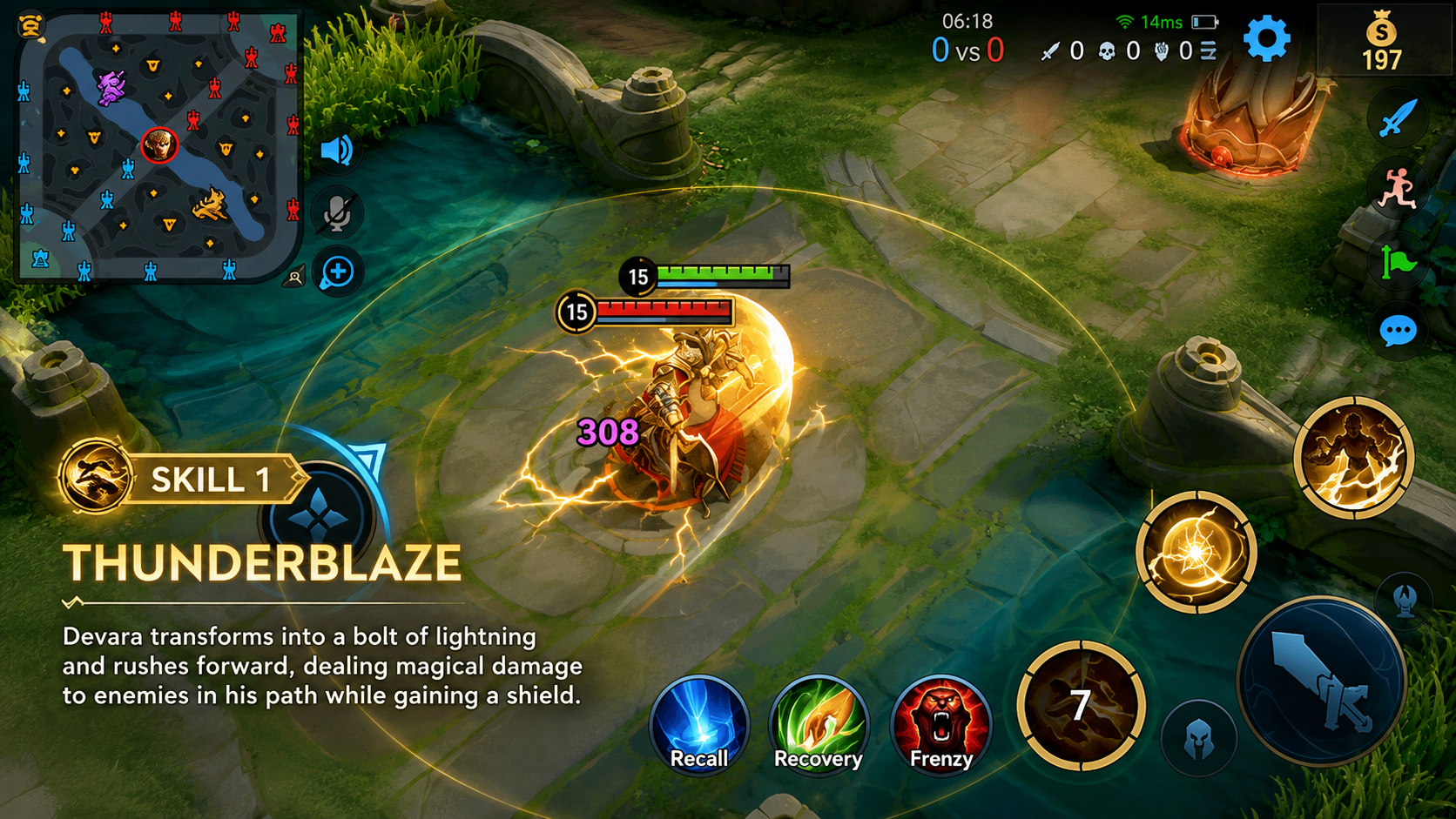 Honor of Kings Devara Skill 1