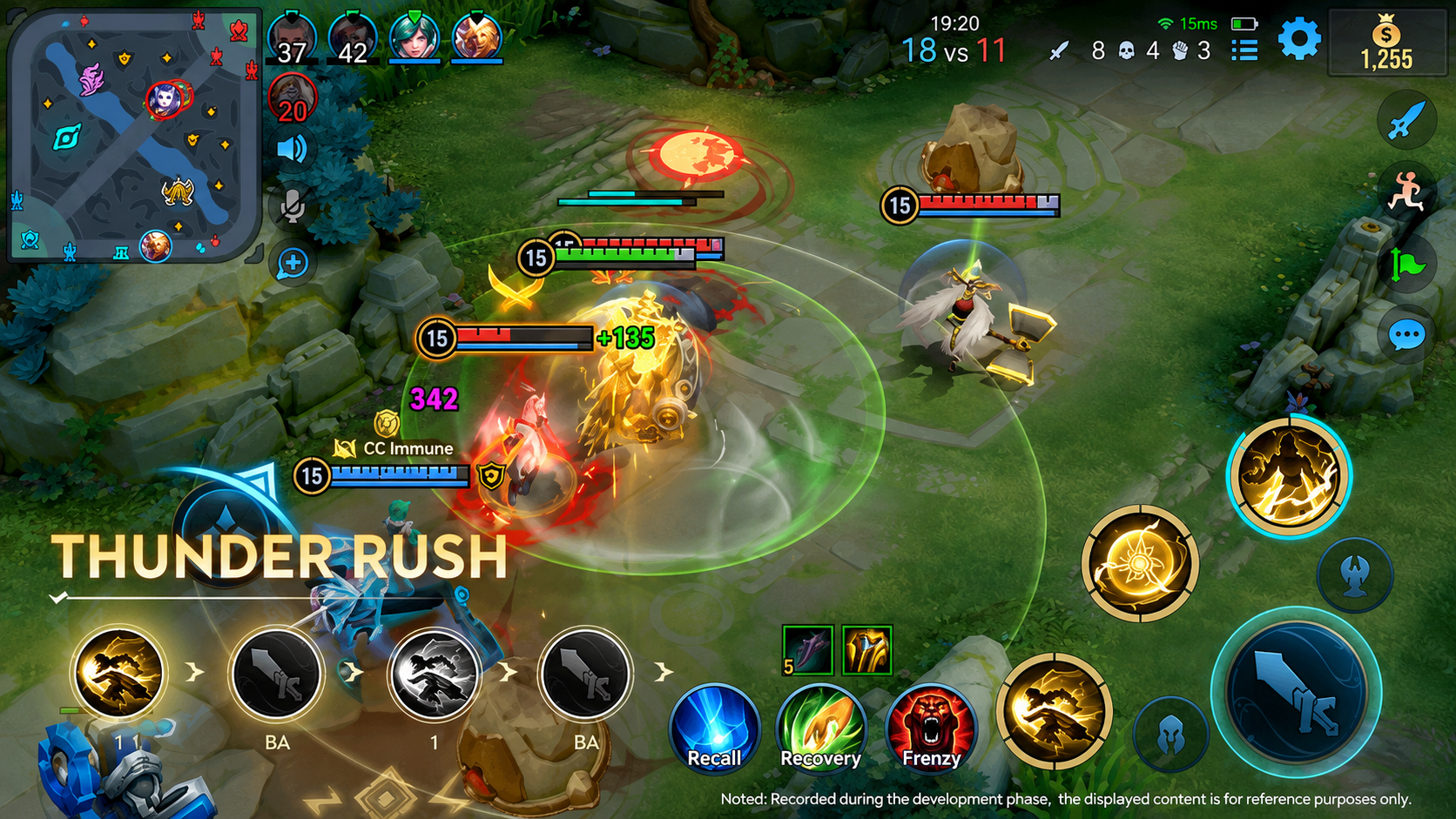 Honor of Kings Devara Combo