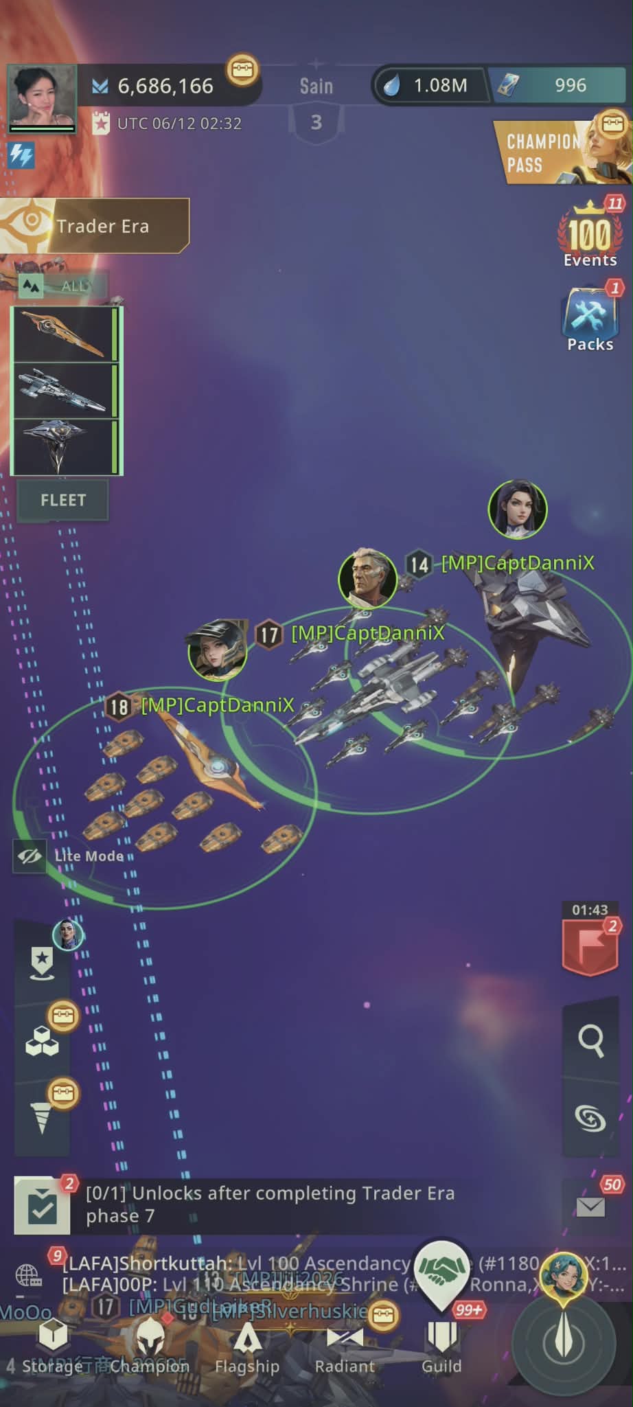 Foundation Fleet Positioning
