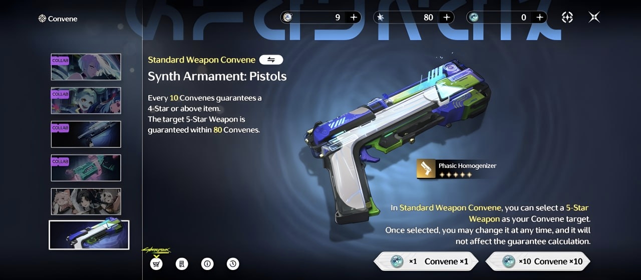 Wuthering Waves Permanent Weapon Convene