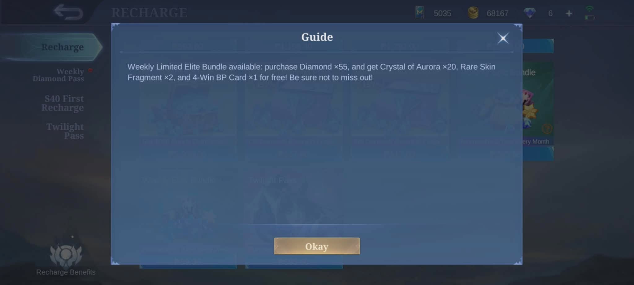 Mlbb Weekly Bundle
