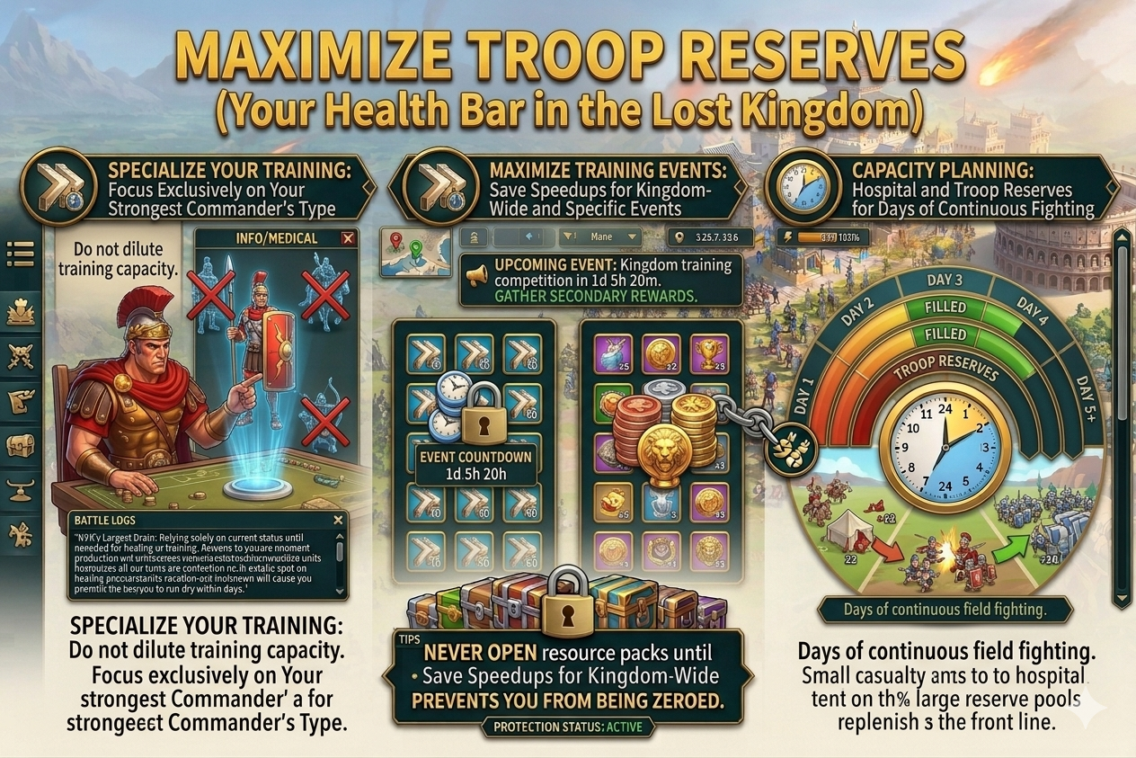 Maximize Troop Reserves