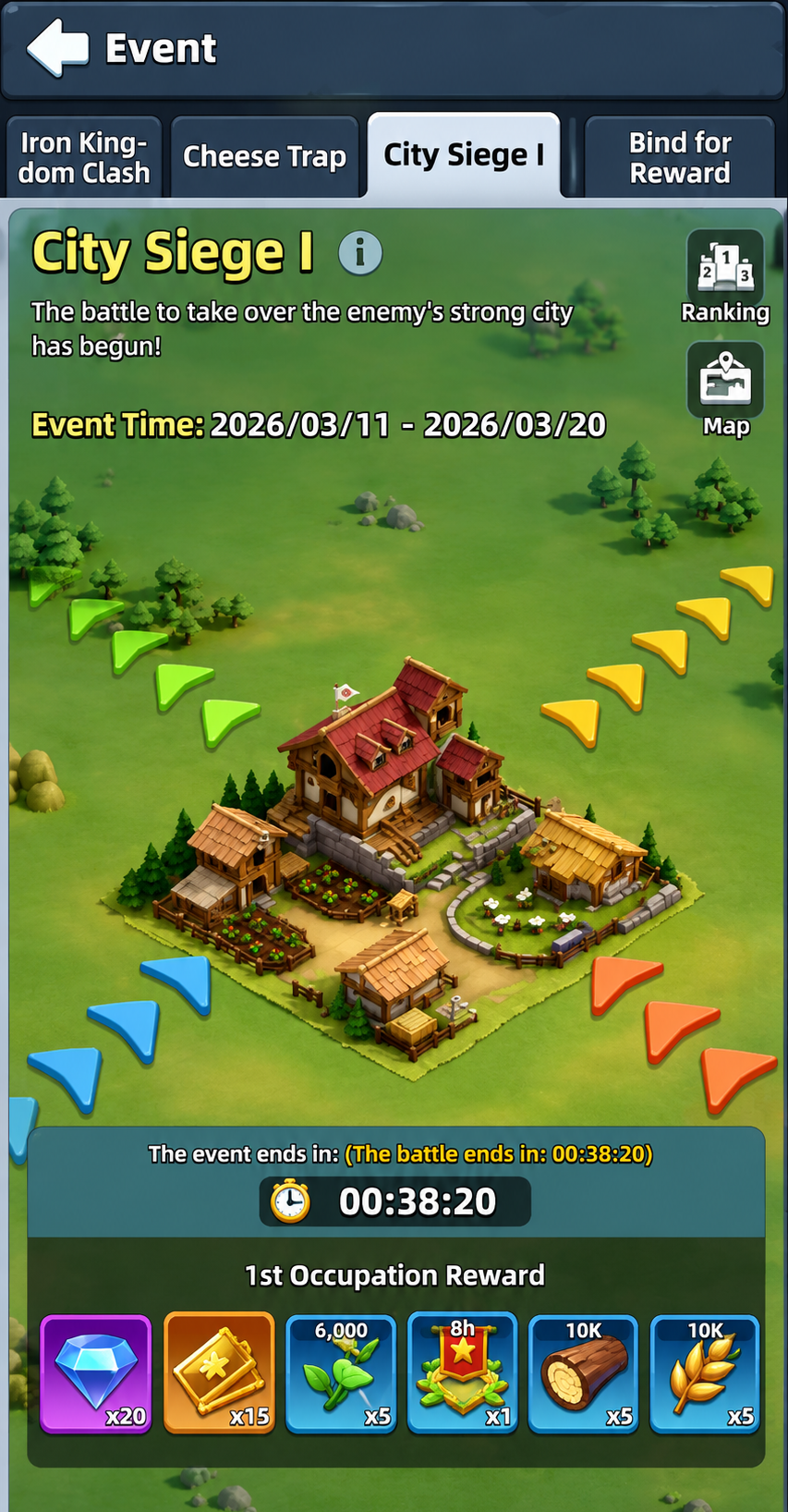 Participate limited event