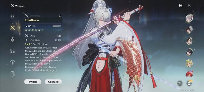 Wuthering Waves Character Weapon Ascension