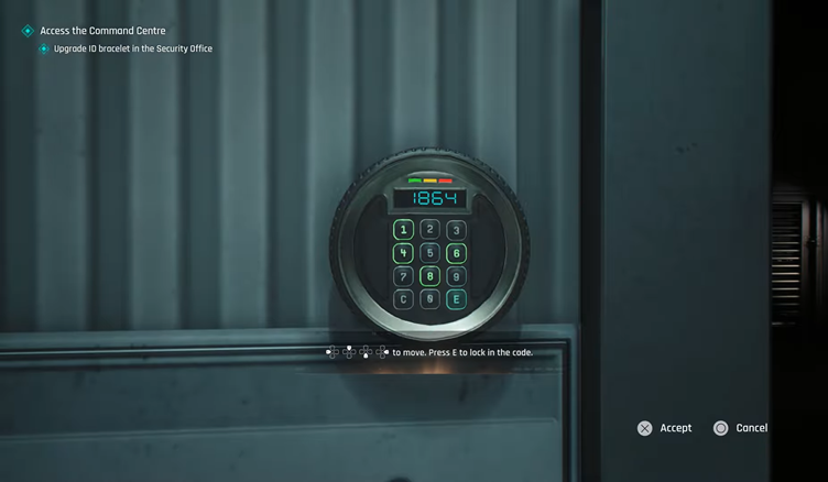 Note with the Keypad Puzzle Overview