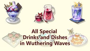 All Special Drinks and Dishes in Wuthering Waves