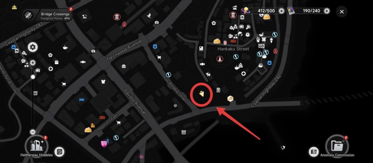 NTE Witch House Location