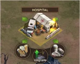 Dark War Survival Hospital Upgrade