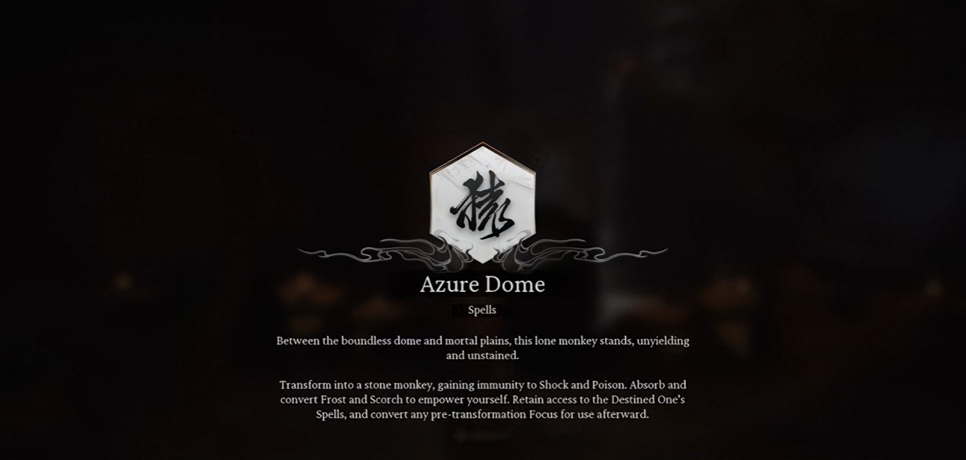 Azure Dome Black Myth: Wukong