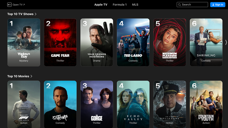 Apple TV Home