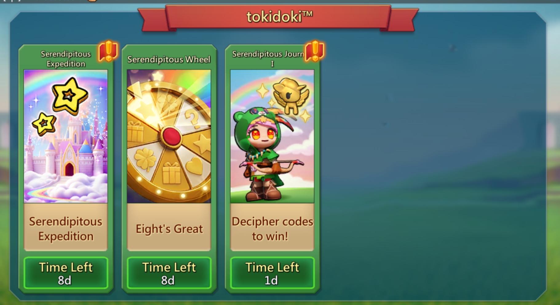 Lords Mobile 10th Anniversary Tokidoki collab