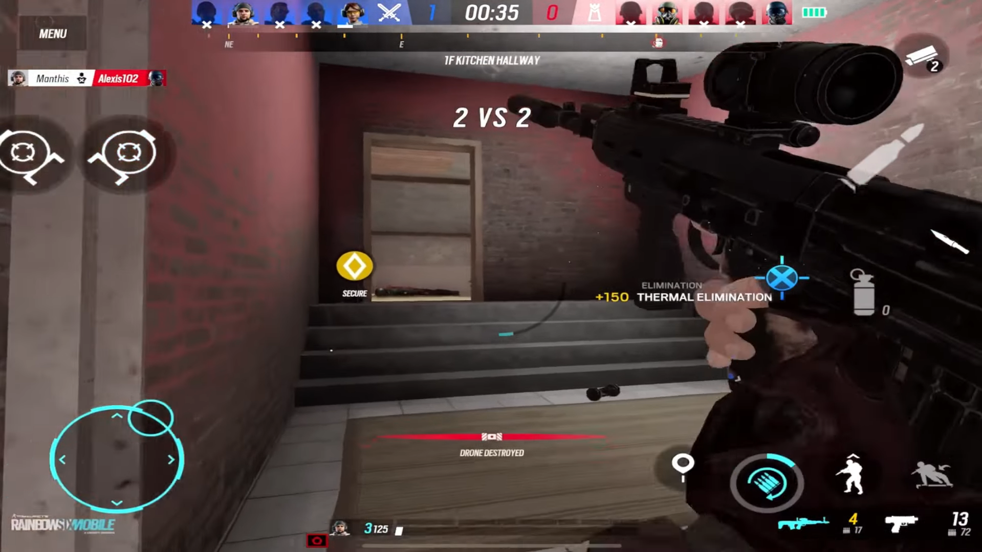 Thermal Flip Scope