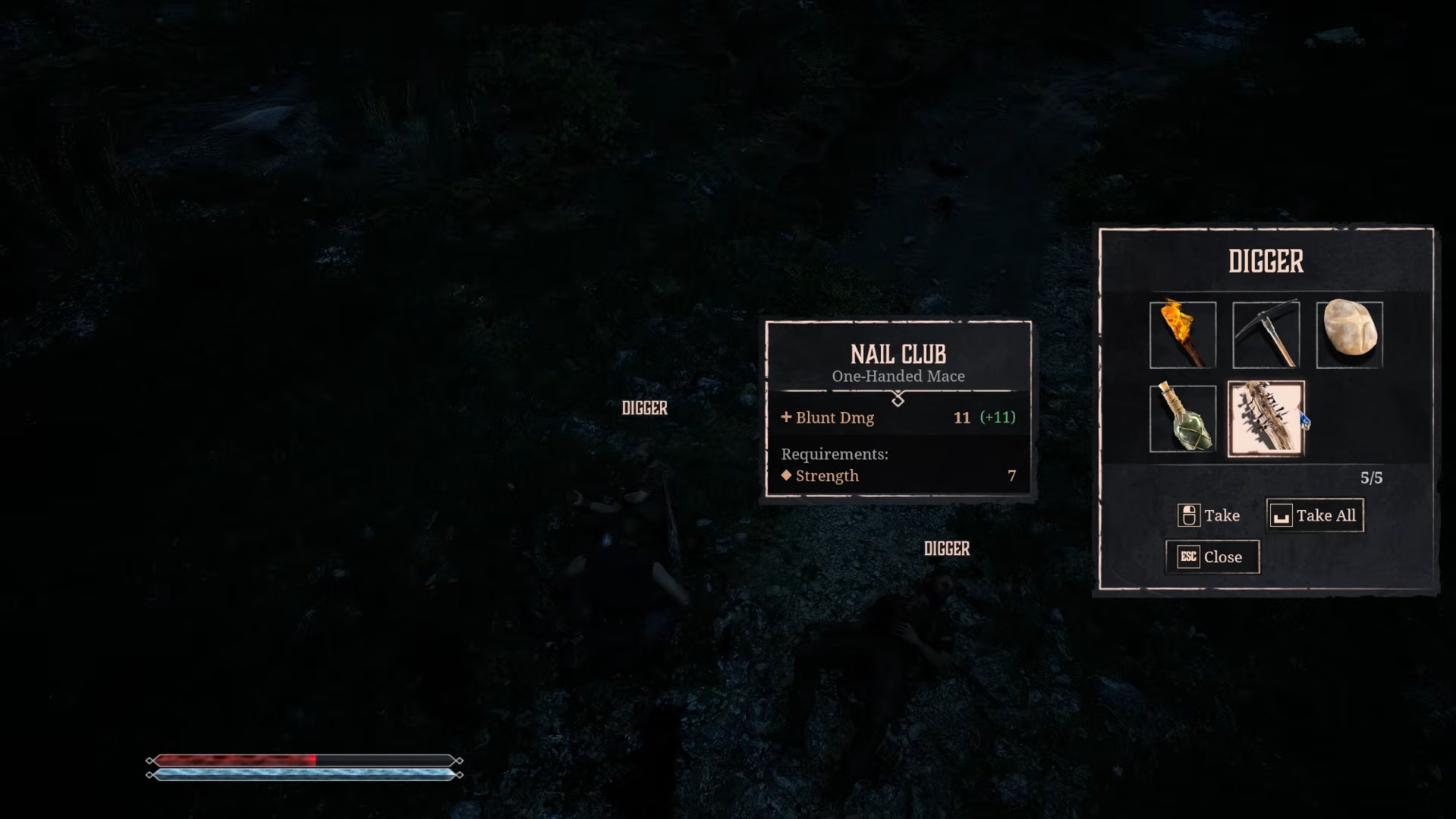 Nail Club in Gothic 1 Remake