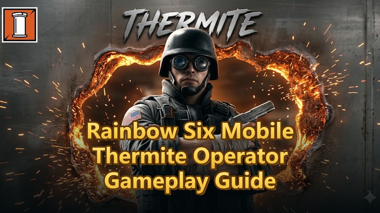 Rainbow Six Mobile Thermite Operator Gameplay Guide