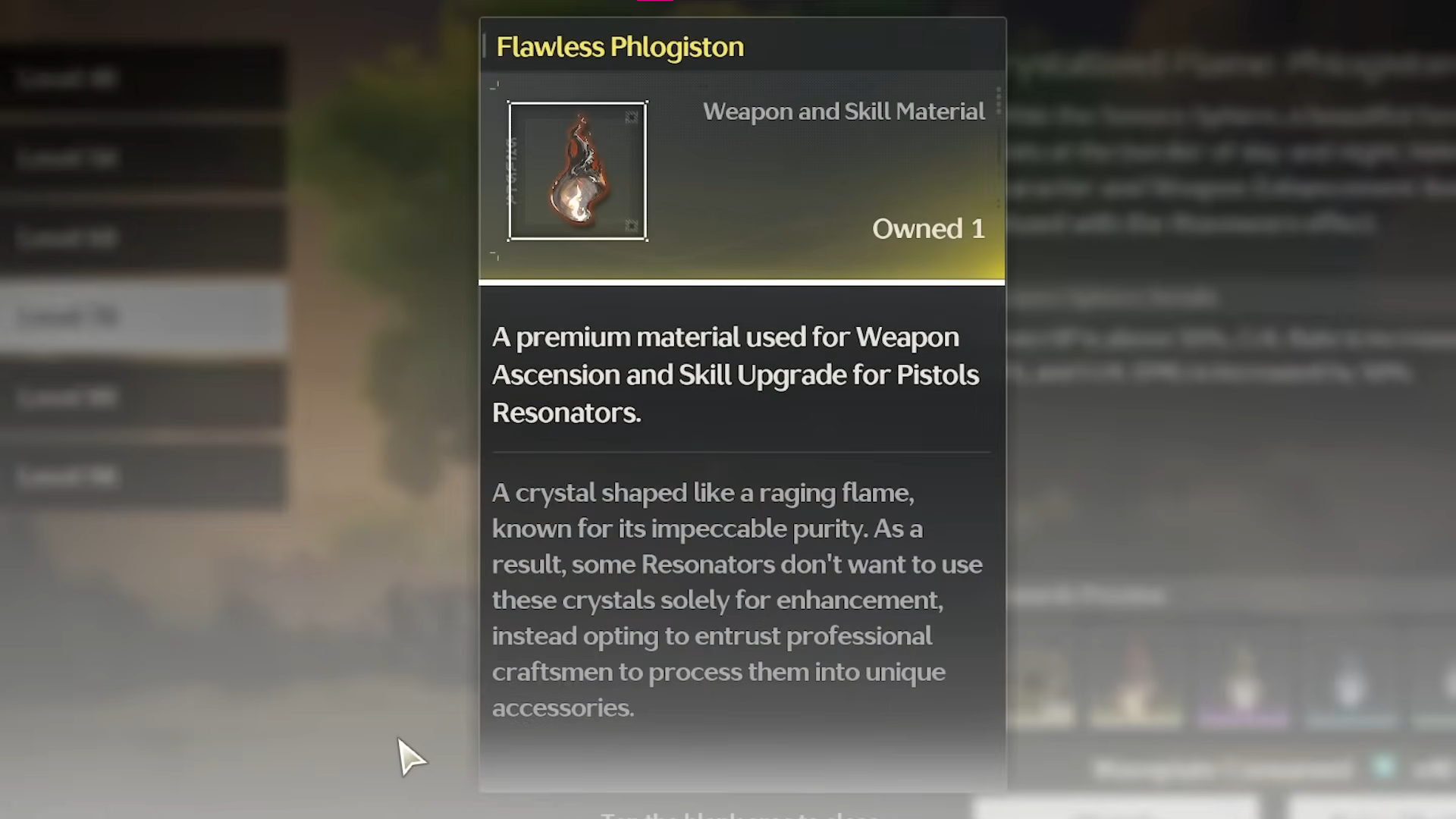 Weapons Upgrade