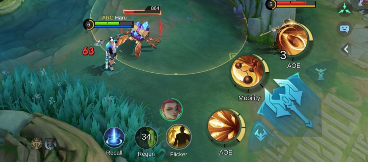 MLBB Secure the gold crab