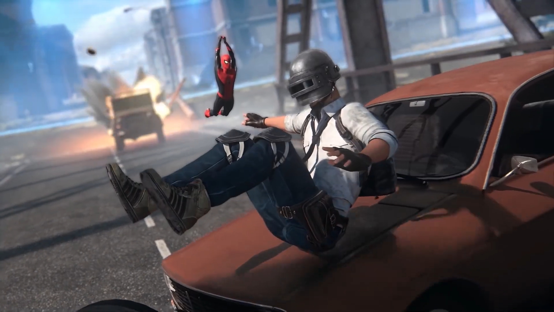 Spiderman x PUBG mobile Collab