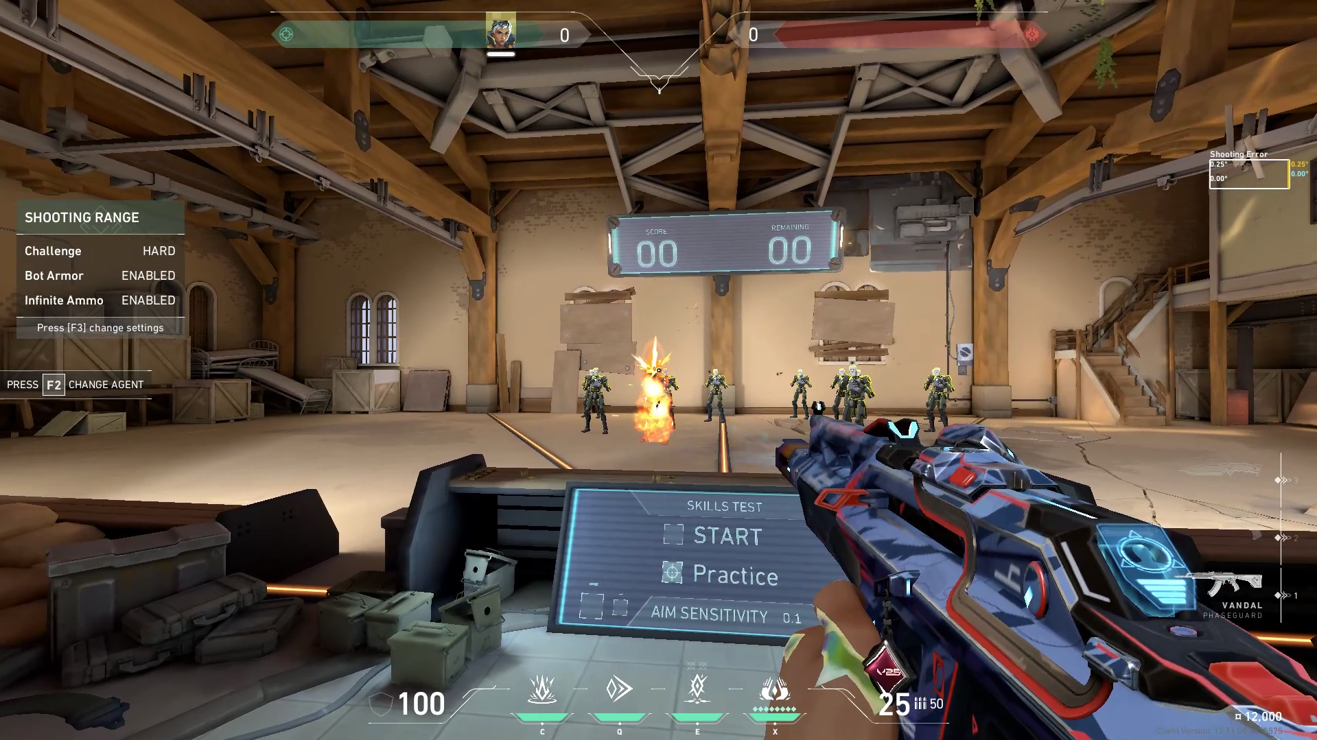 Shooting Bots by focusing on accuracy rather than speed (flicking)