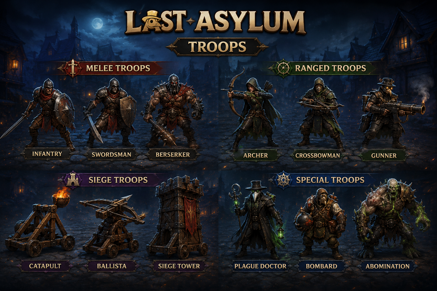 Last Asylum: Plague Troops