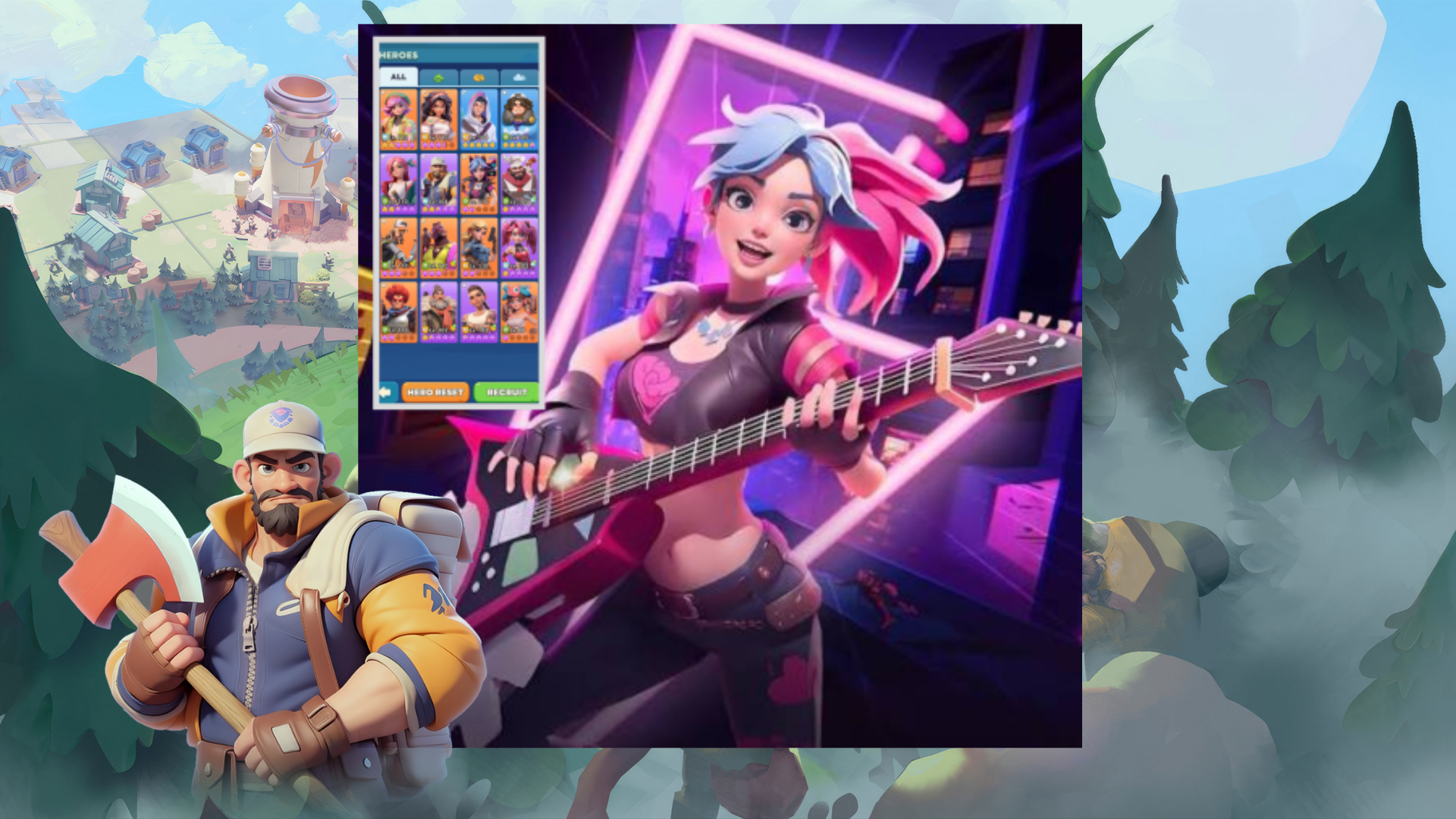 Hero recruitment