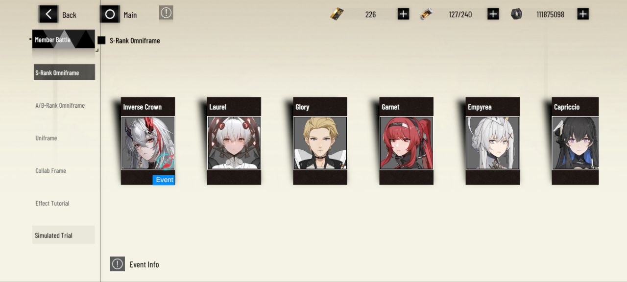 Celica's Member Battle