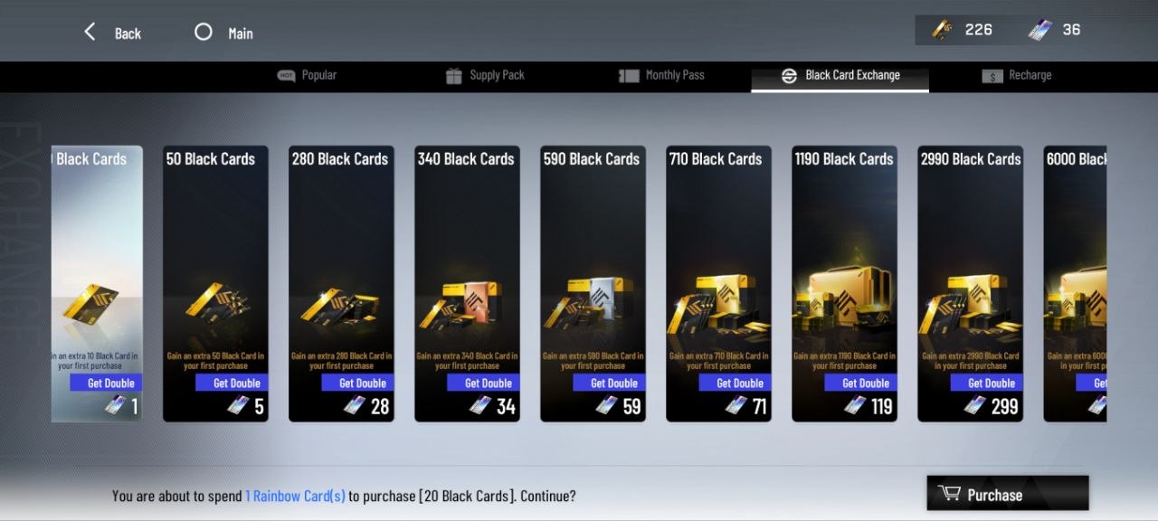 Black Cards Exchange