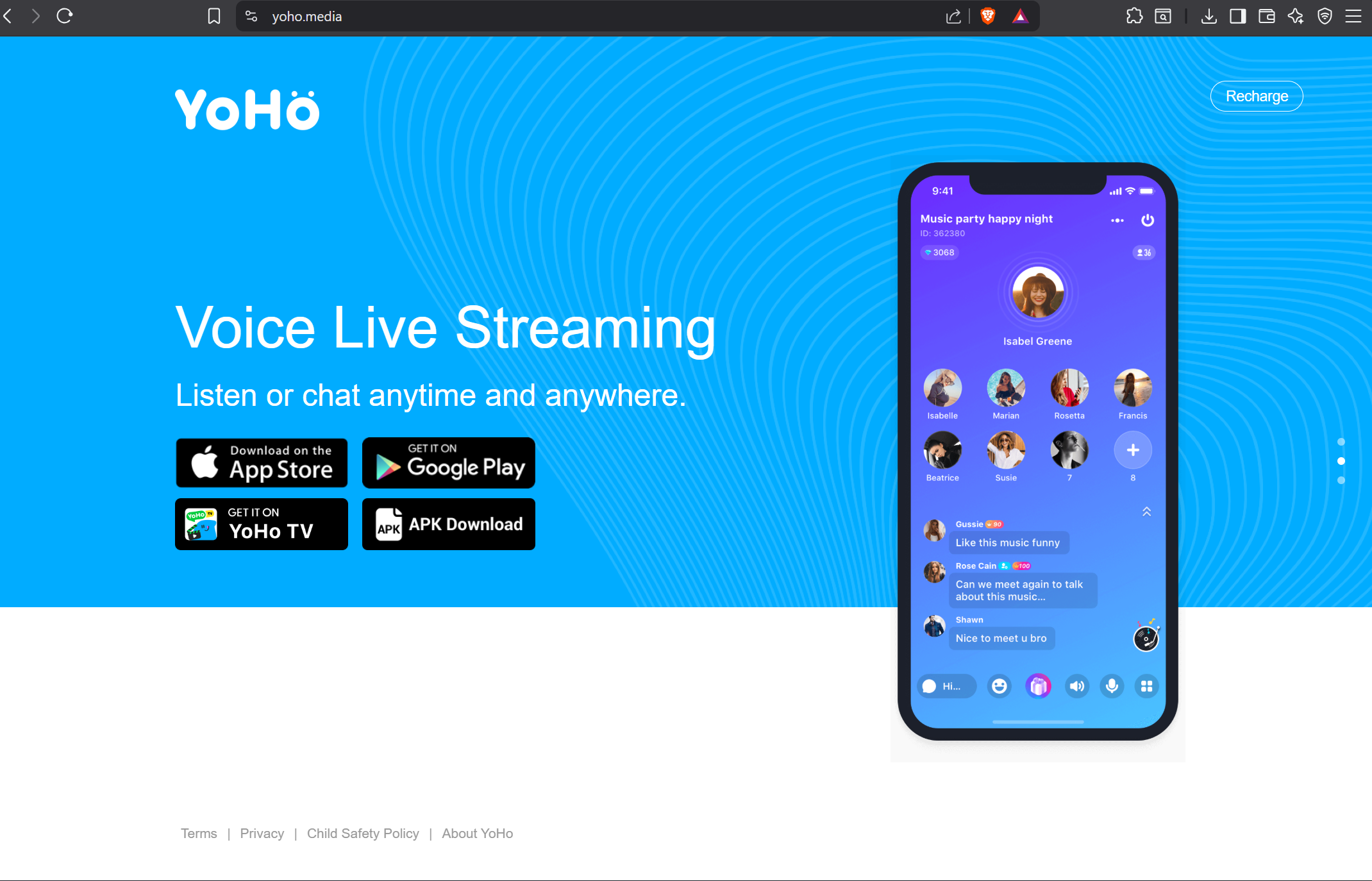 Yoho Official Site